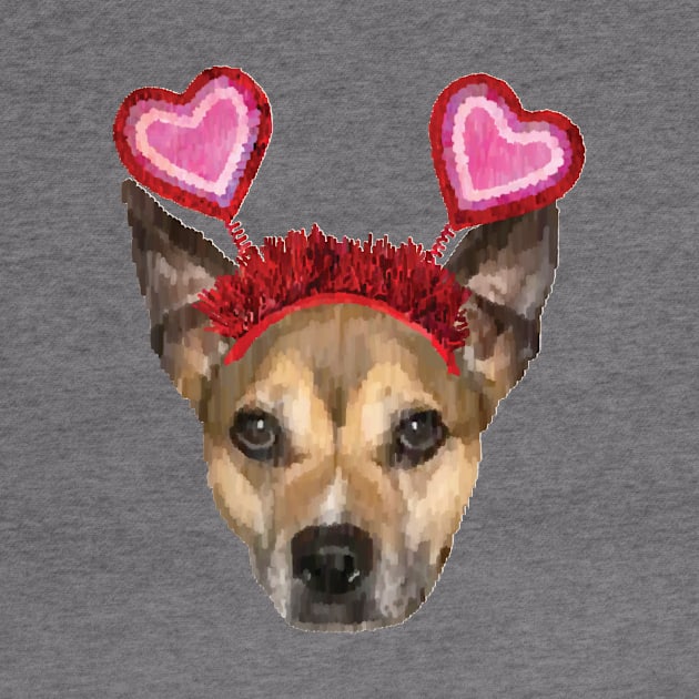 Pitbull Valentine by calliew1217